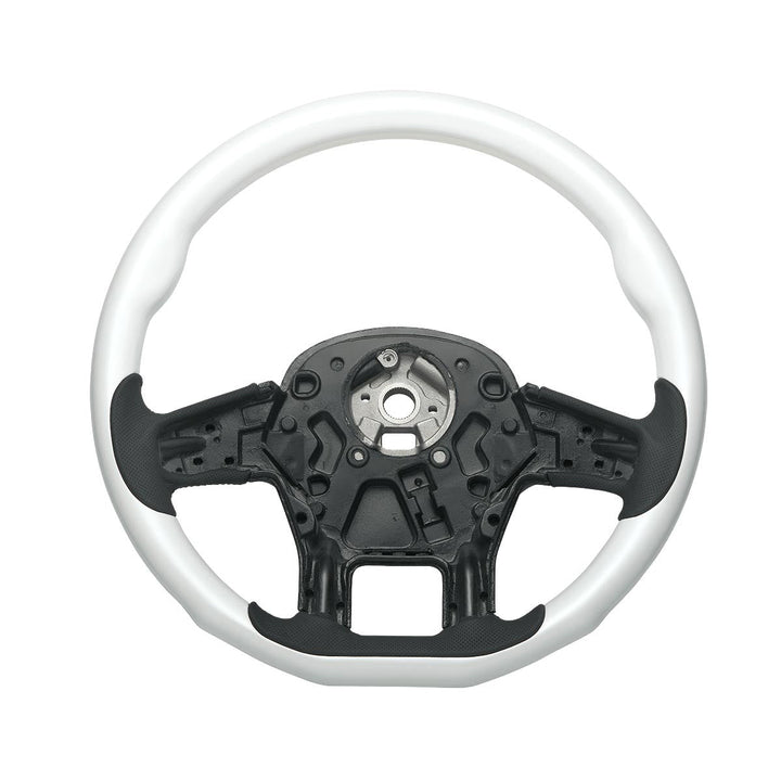 18" YourGrip Wood Candy Color Steering Wheel For 2012-2021 PB 579 &amp; 2013-2021 KW T680 - Candy Red