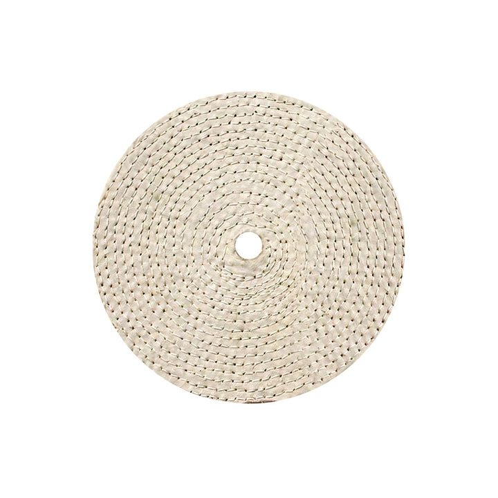 6" Muslin &amp; Sisal Buff - 5/8" Arbor