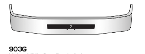 Chrome Bumper for Volvo VNL (2018 &amp; newer) — 10-Gauge, Made in USA