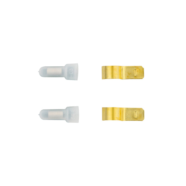 Power Tap Fuse Clips for Glass Fuses &amp; 16 - 14 .250 FM FI Disconnects (2-Pack)