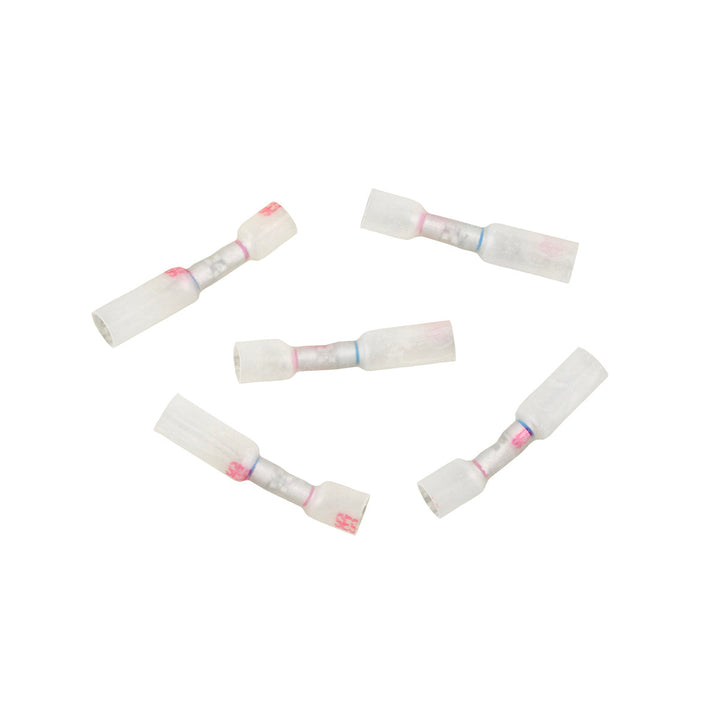 20 - 18 to 16-14 AWG CS Multi - Wire Heat Shrink Connector - Clear w/ Red Dash (5-Pack)