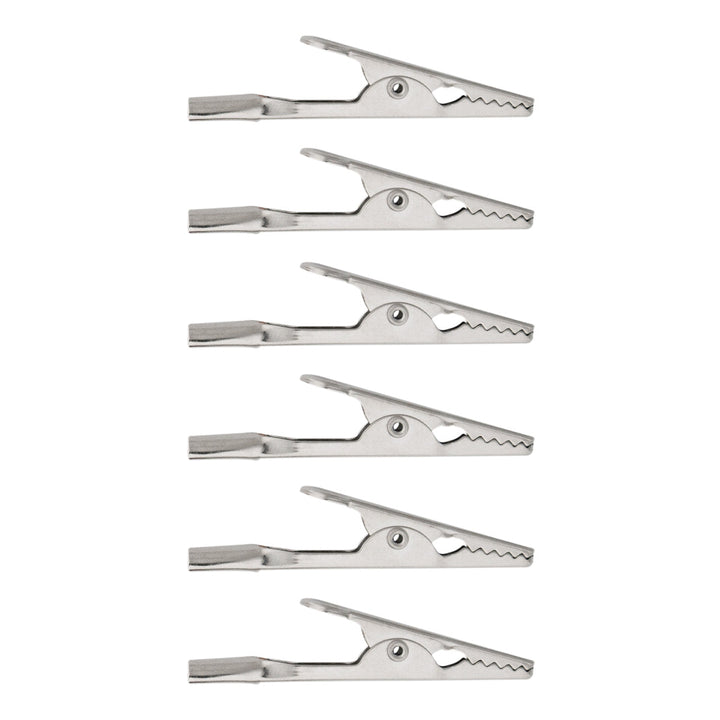 2" 10 Amp Alligator Test Clip, 6 Pcs.