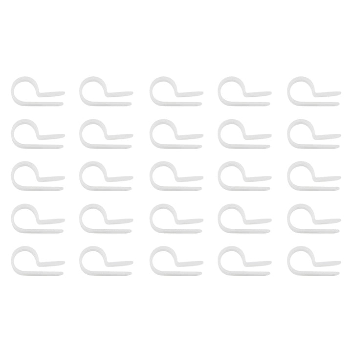 5/16" I.D. Natural Nylon Cable Clamps (25-Pack)