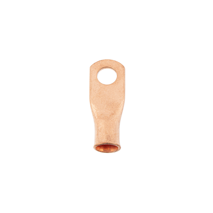 1/0 3/8" HD Seamless Tubular Copper Lug-Flared End 2 Pcs
