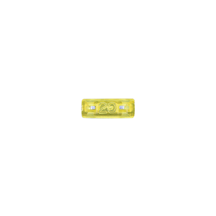 20 Amp Yellow Mini Fuse (2-Pack)