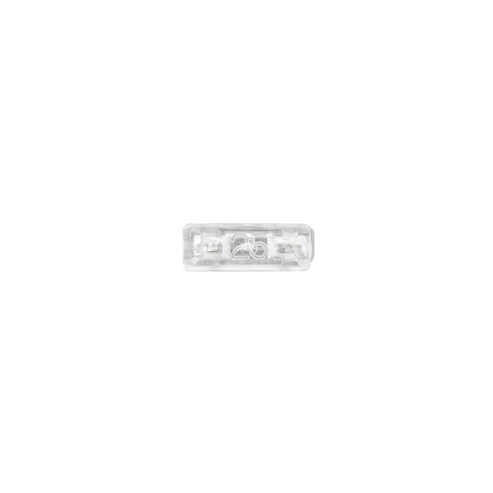 25 Amp Clear Mini Fuse (2-Pack)