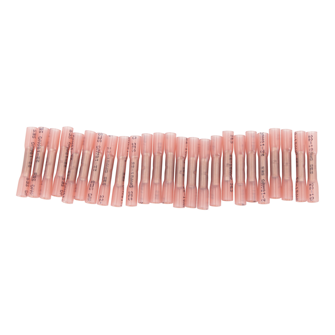 22-18 Red CS Butt Connector (25-Pack)