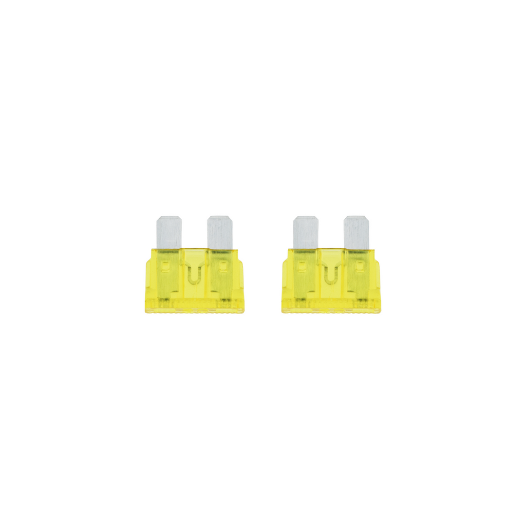 20 Amp Yellow ATC/ATO Fuse (2-Pack)