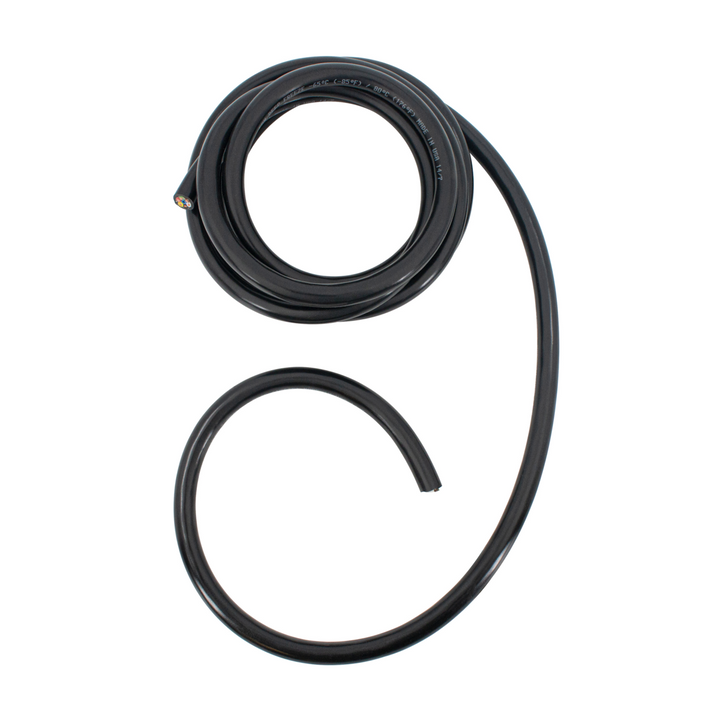 14 Awg 7-Way Black Jacketed Trailer Wire 10 Ft