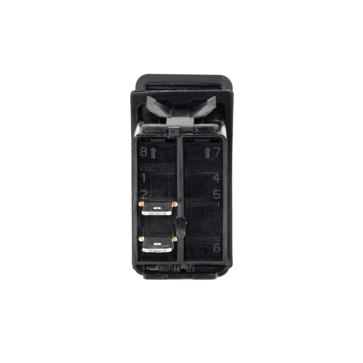 Black SPST On/Off Rocker Switch (Carling Style) 1 Pc