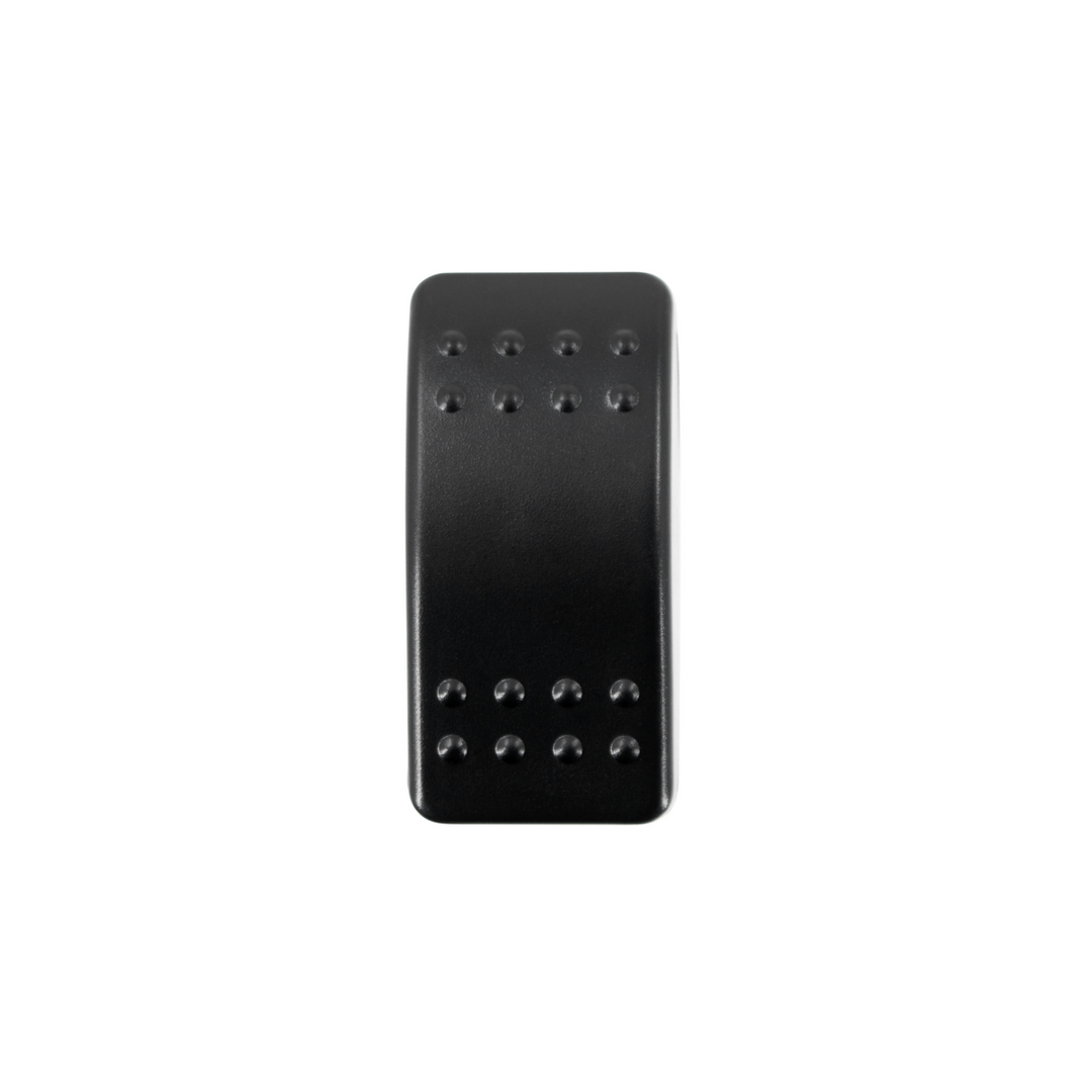 Black DPDT On/On Rocker Switch (Carling Style) 1 Pc