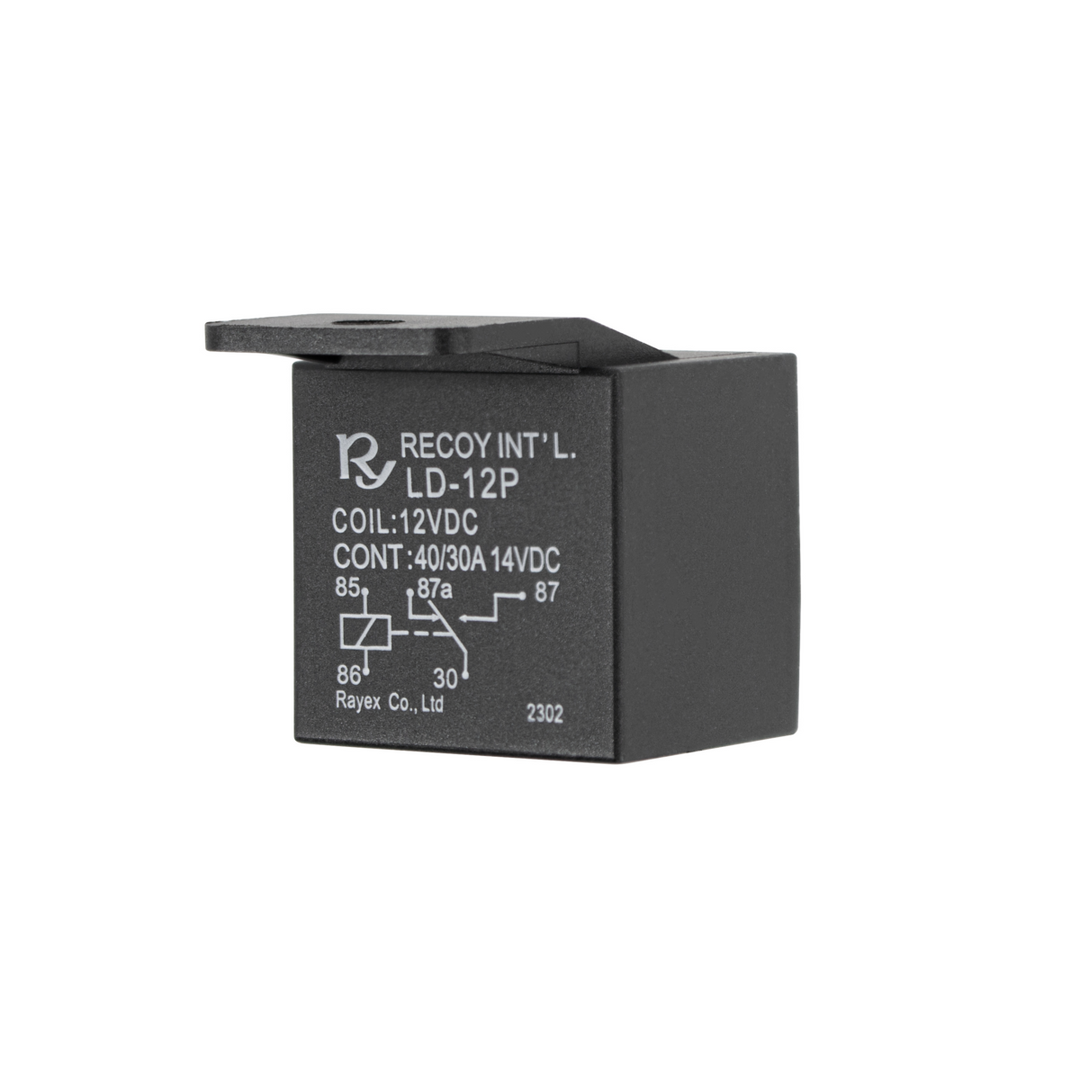 5 Pin Relay W/Tab 30/40 Amp 12 Volt