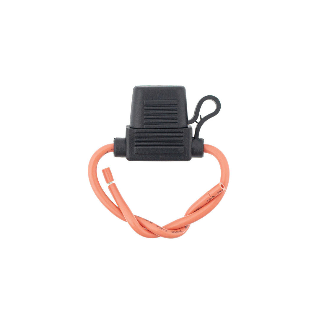 Relay Wiring Kit, W/ Fuse Holder &amp; Hs Connectors 11 Pcs