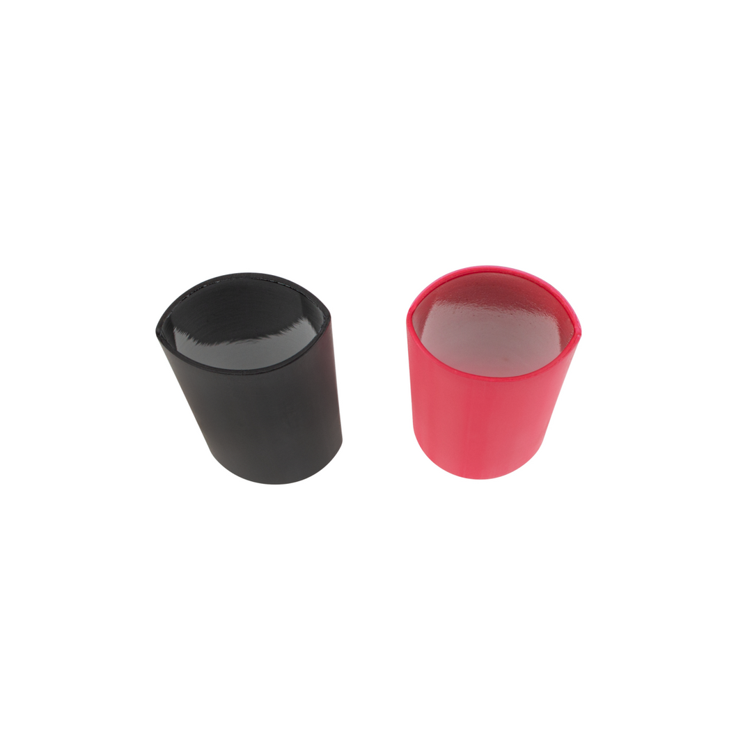 2/5" Red/Black 3:1 Heavy-Wall Adhesive Lined Heat Shrink Tubing (2) 4"Pc