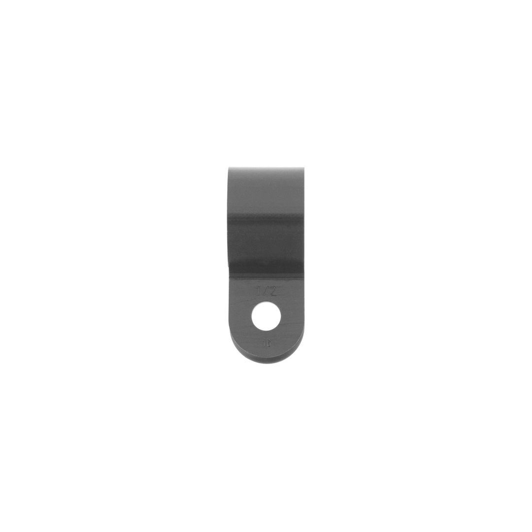 1/2" Black Nylon Cable Clamp (15-Pack)
