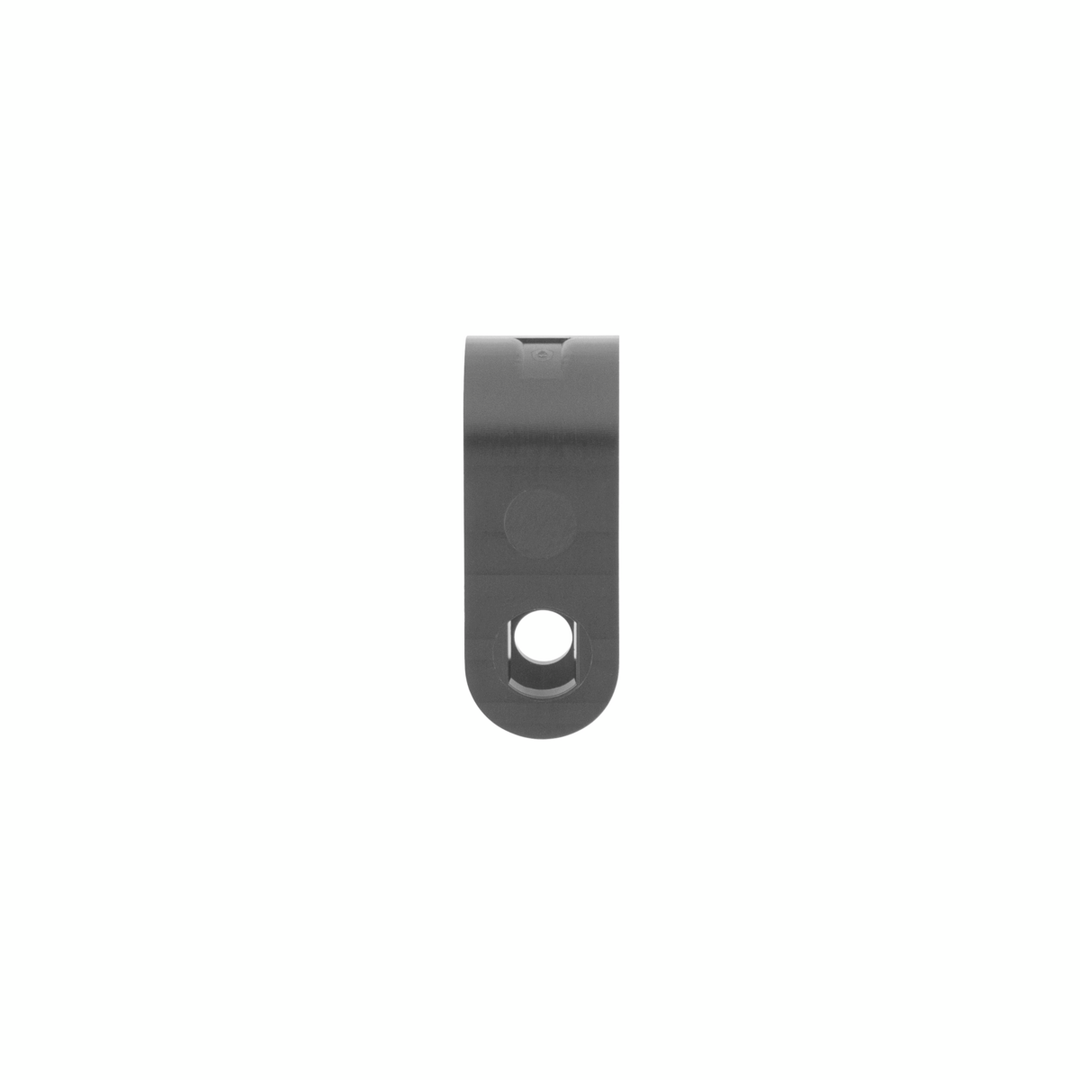1/2" Black Nylon Cable Clamp (15-Pack)