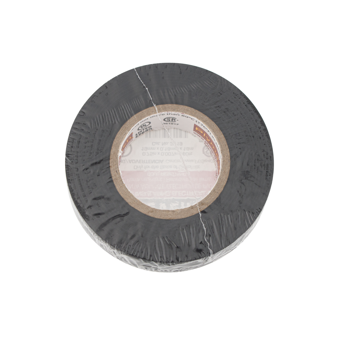 Vinyl Electrical Tape - Black .75"X.007"X60Ft 1 Roll