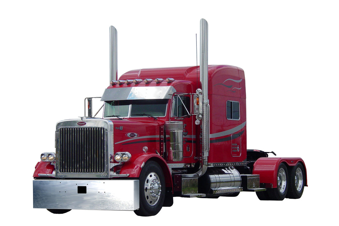 Chrome Bumper w/ Tow Hole - Peterbilt 379