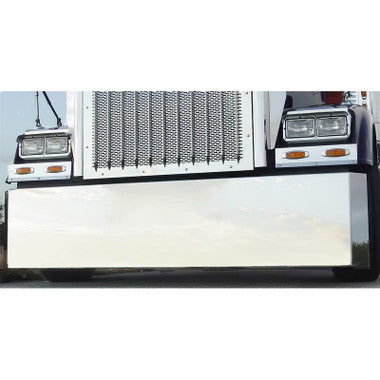 Universal Blind Mount Classic Stainless Steel Mitered End Bumper By RoadWorks