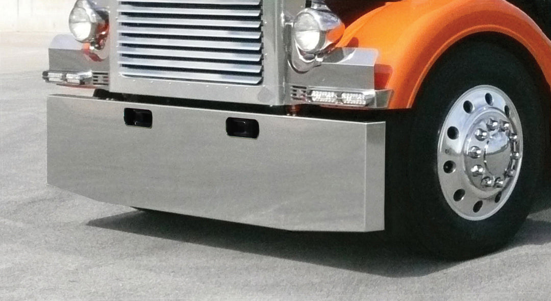 Classic Tapered Bumper - Blind Mount w/ Tow Hole - Peterbilt 359 (1973-1987)