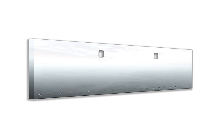 Classic Bumper - Blind Mount w/ Tow Hole w/ 22 Light Holes - Peterbilt 388, 389, And 567 Set Forward Axle