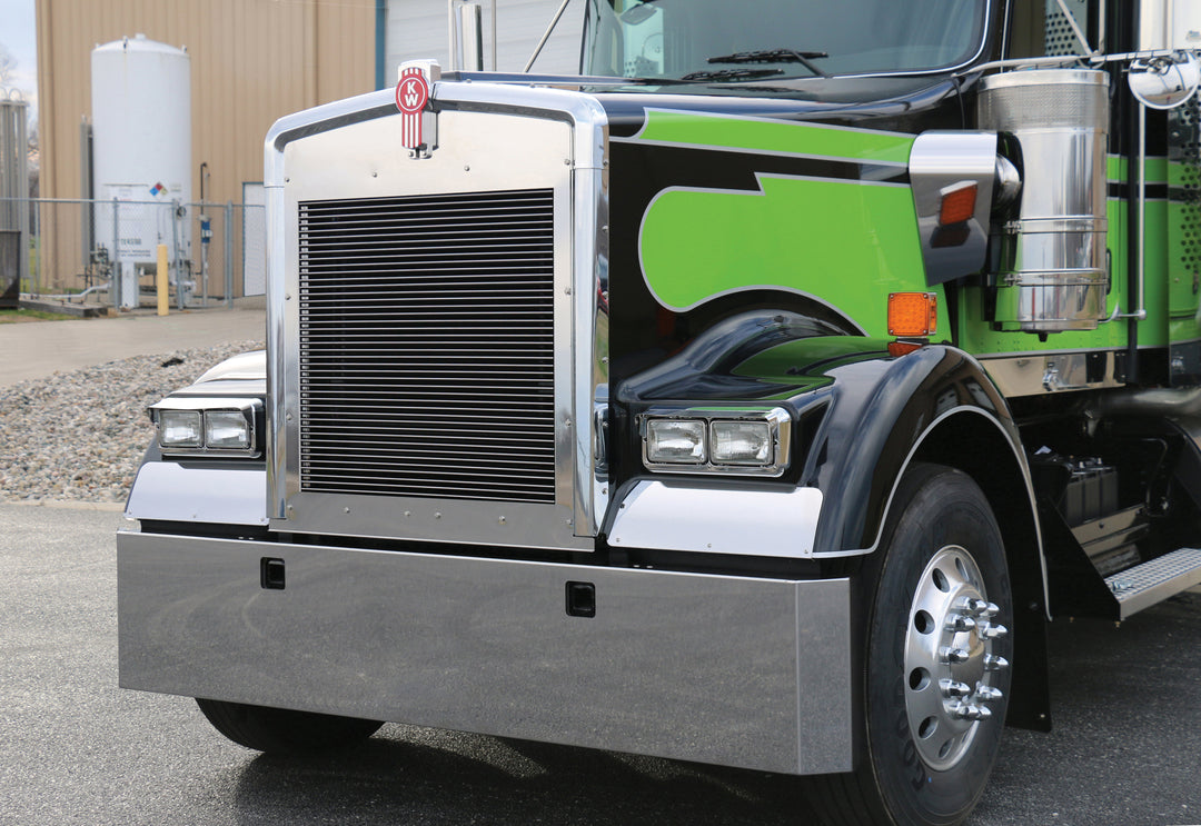 Classic Bumper - Blind Mount w/ Tow Hole - Kenworth W900L, And W900B (2010 And Earlier)