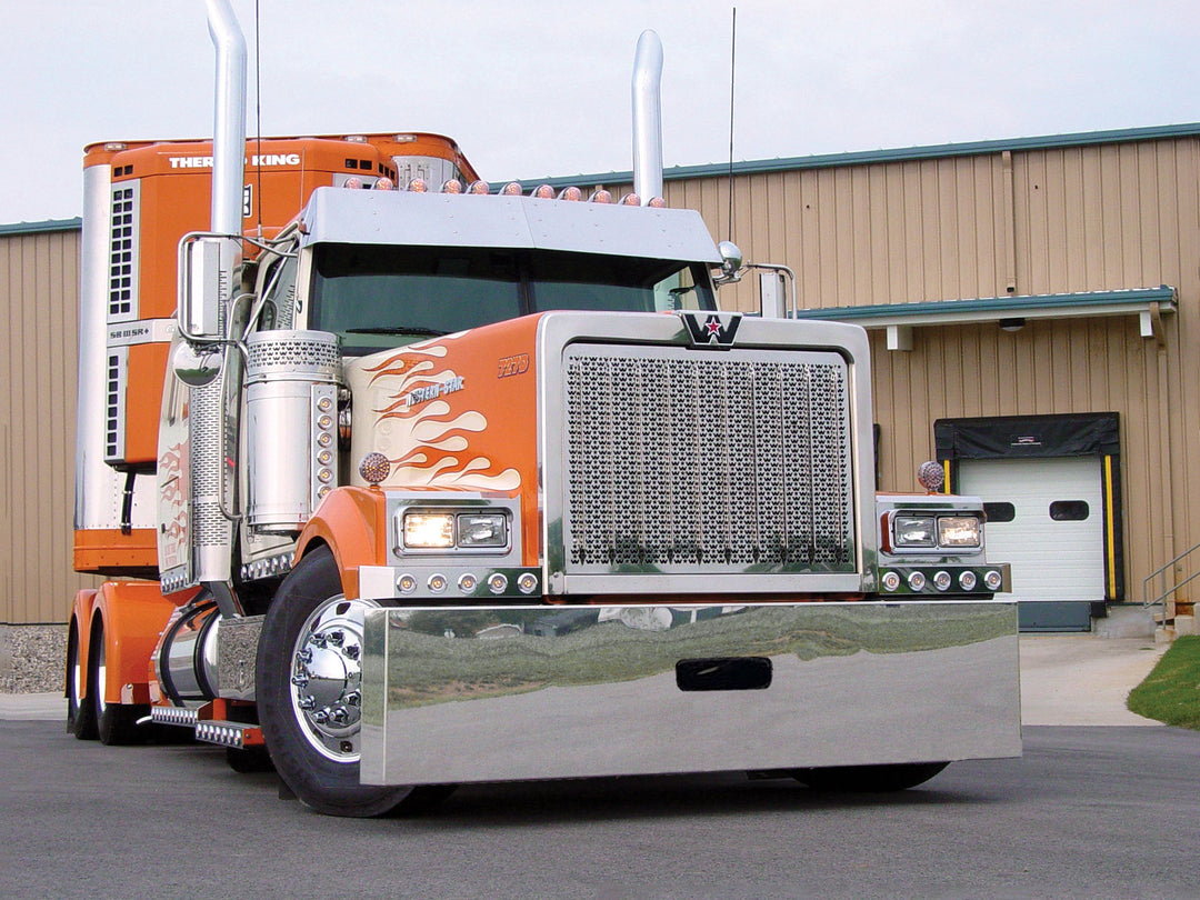Classic Bumper - Blind Mount w/ Tow Hole - Western Star 4900 (2008+)
