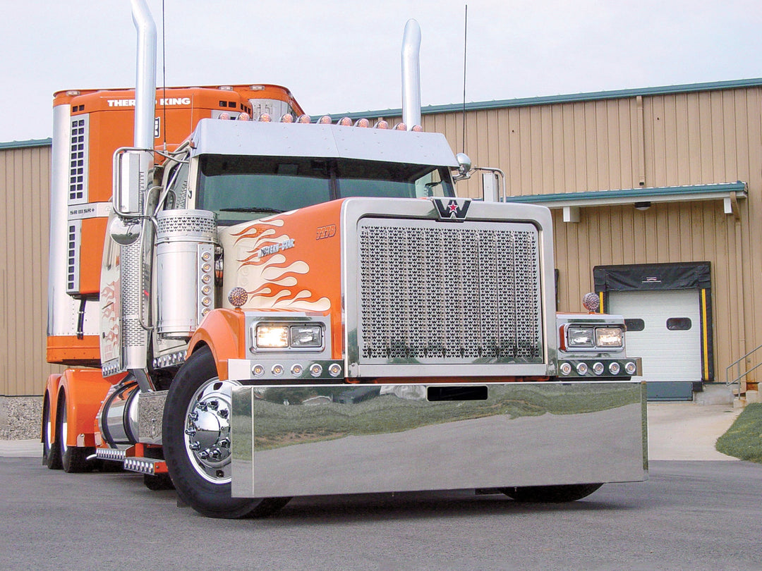 Classic Bumper - Blind Mount w/ Tow Hole - Western Star 4900 (-2007)