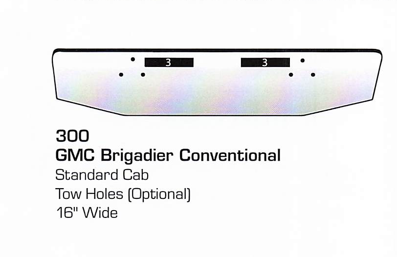 GMC Brigadier Conventional (Standard Cab) Bumper (Tow Holes)