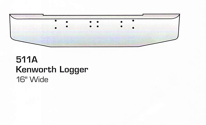 Kenworth Logger Conventional Bumper