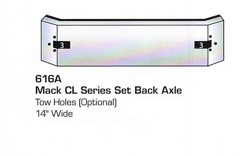 Mack GL Series Set Back Axle Bumper