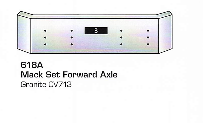 Mack Set Forward Axle Bumper