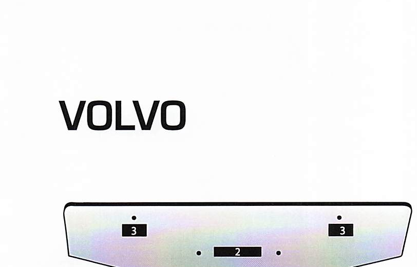 Volvo White Conventional Cabover/Road Boss/Road Commander Cabover Bumper (Step + Tow Holes)