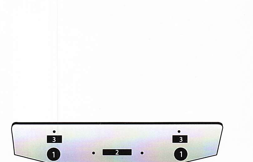 Volvo White Conventional Cabover/Road Boss/Road Commander Cabover Bumper (Light + Step + Tow Holes)