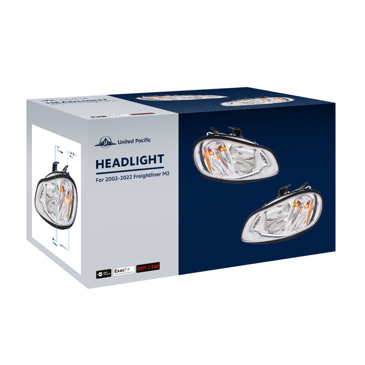Headlight For 2002-2024 Freightliner M2 - Passenger
