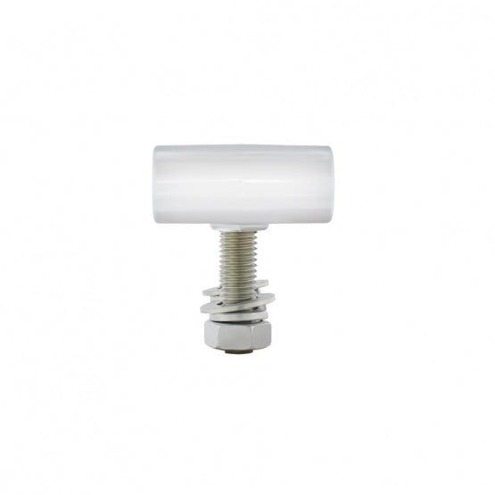 6-1/2" Double Face Pedestal Light Bar Housing Only (Bulk)