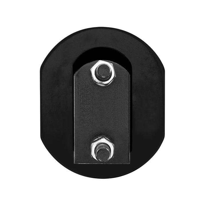 30" Black Heavy Duty Mud Flap Hangers - 2" Bolt Pattern (Pair)