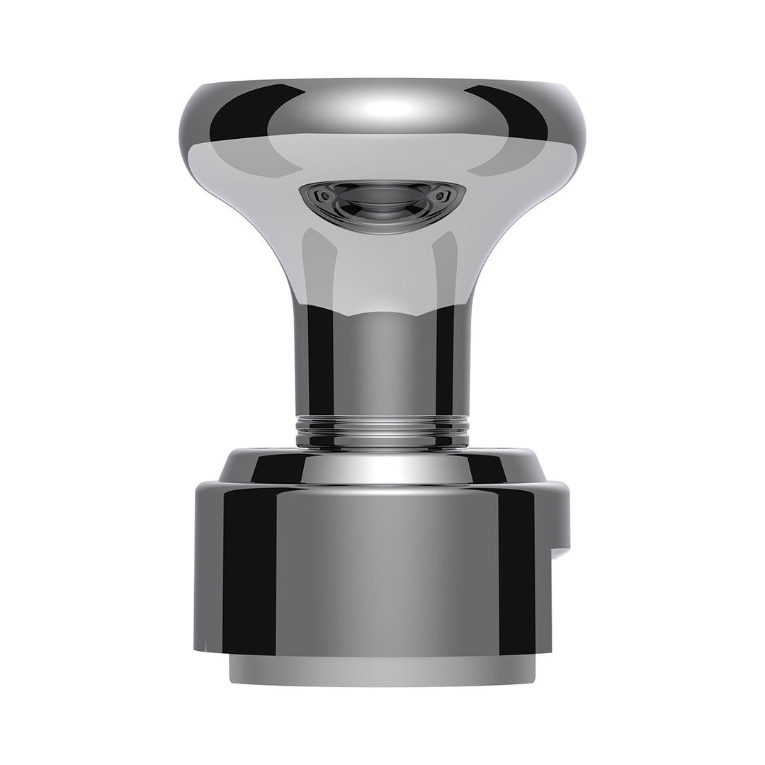Thread-On Gearshift Knob &amp; Adapter For Eaton Fuller Style 13/15/18 Shifter - Chrome
