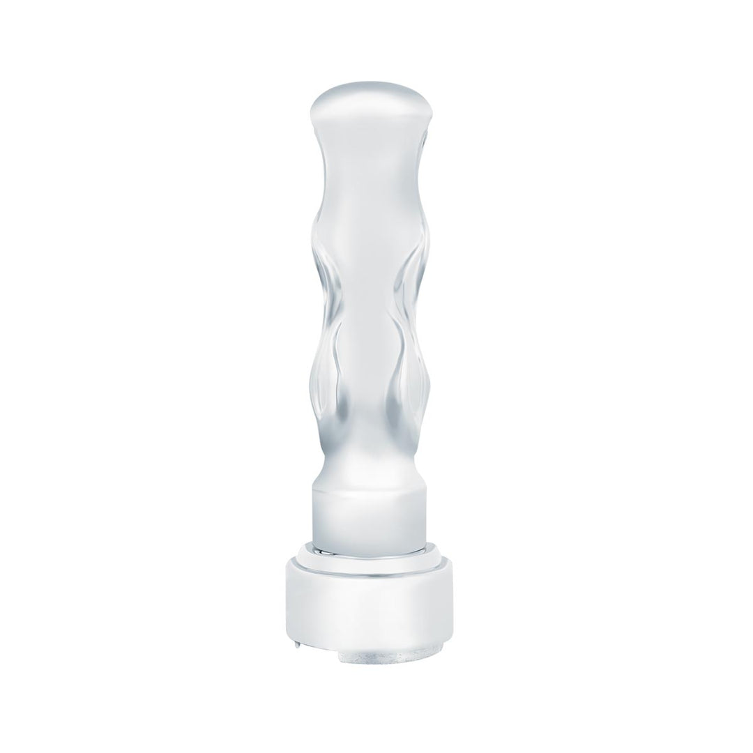 Thread-On Flame Gearshift Knob With Adapter For Eaton Fuller 9/10 Speed - Chrome