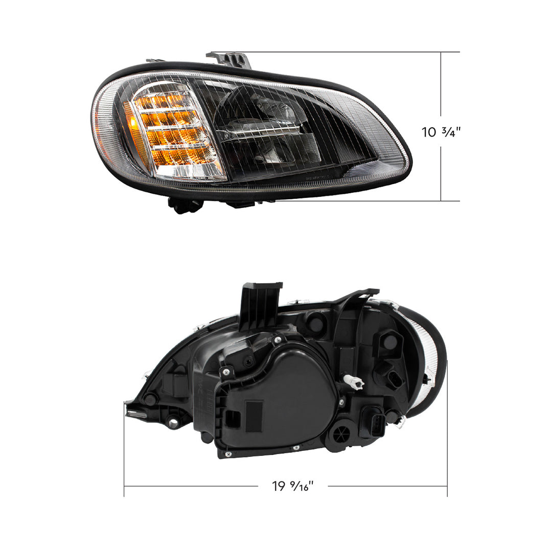 Blackout High Power Full LED Headlight For 2003-2024 Freightliner M2 - Passenger