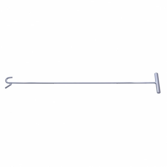 Chrome 36" Long Fifth Wheel Pin Puller, S - Hook (Each)