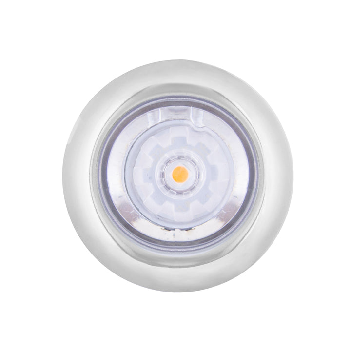 LED Single Function ArcBlast 3/4" Mini Light (Clearance/Marker) - Amber LED/Clear Lens