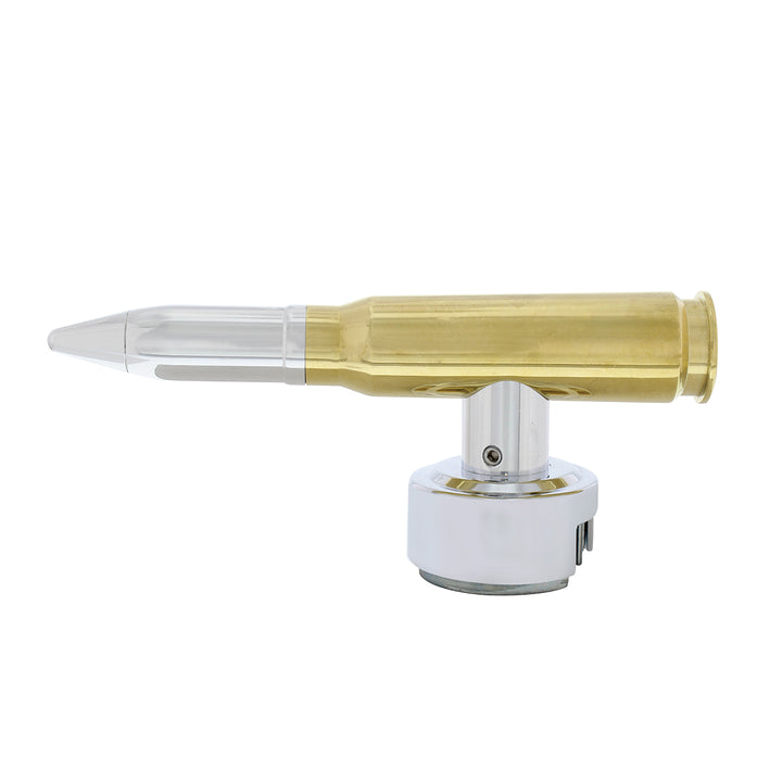 50 Caliber Bullet T - Handle Gearshift Knob With 13/15/18 Speed Adapter