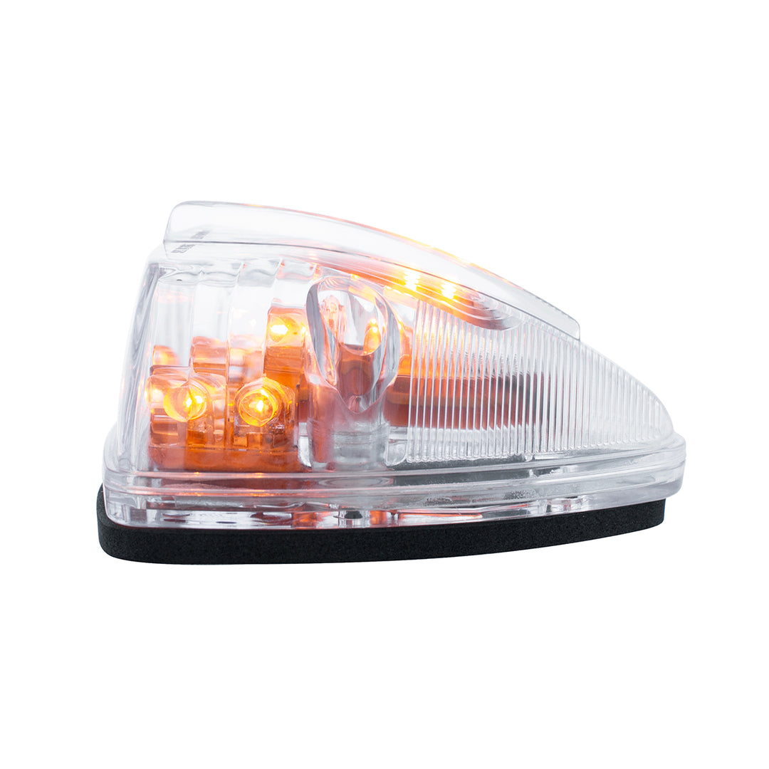15 LED Pick - Up/SUV Cab Light - Amber LED/Clear Lens
