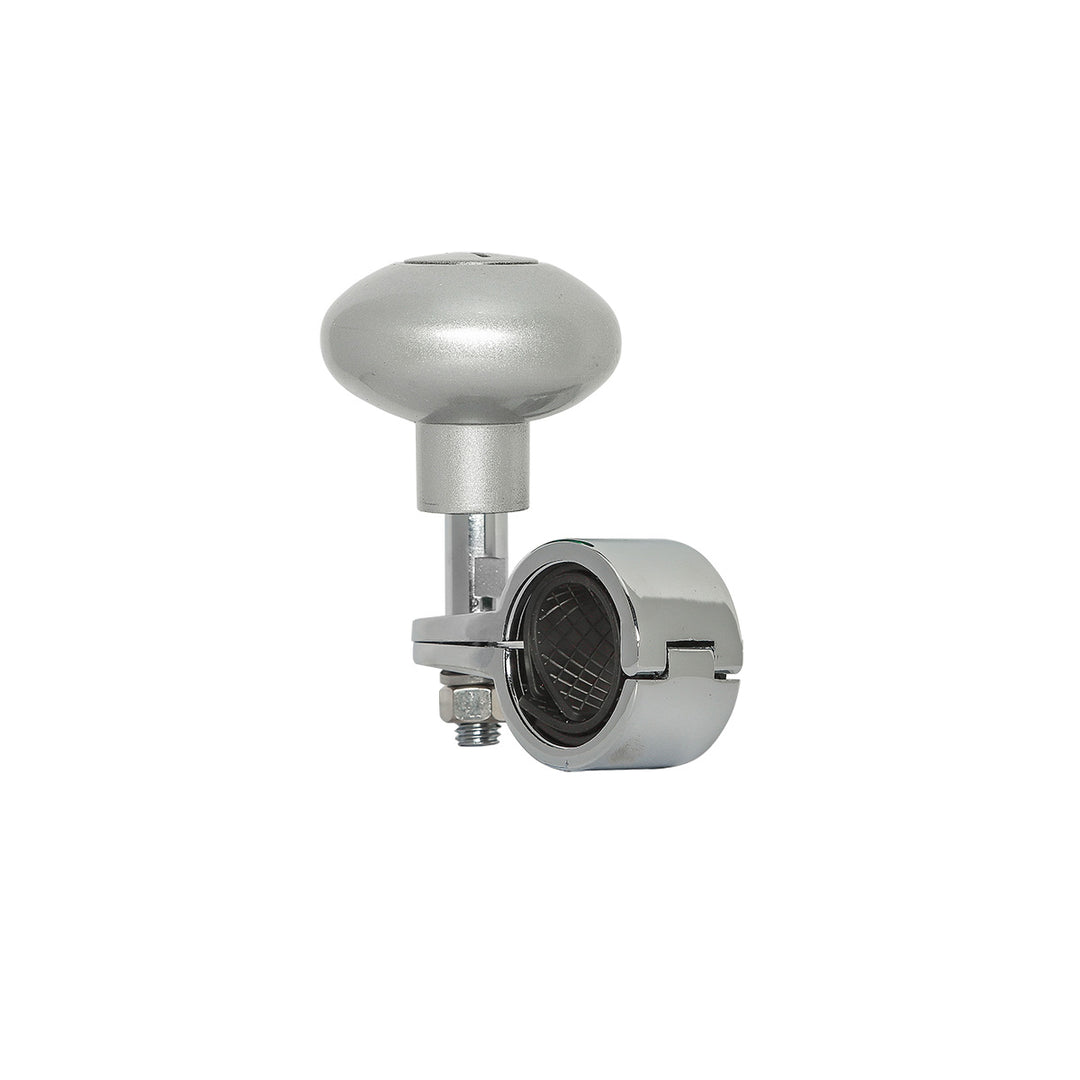 Heavy Duty Steering Wheel Spinner - Liquid Silver