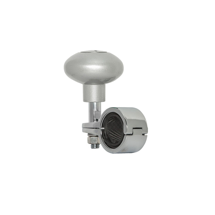 Heavy Duty Steering Wheel Spinner - Liquid Silver