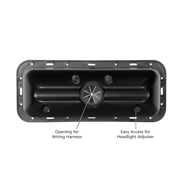 Plastic Fender Liner For Rectangular LED Projection Headlight