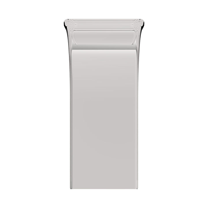 80" 430 Stainless Steel (16ga) Roll Formed Edge Smooth Half Fender/Long Drop - Stainless Steel Series (Pair)