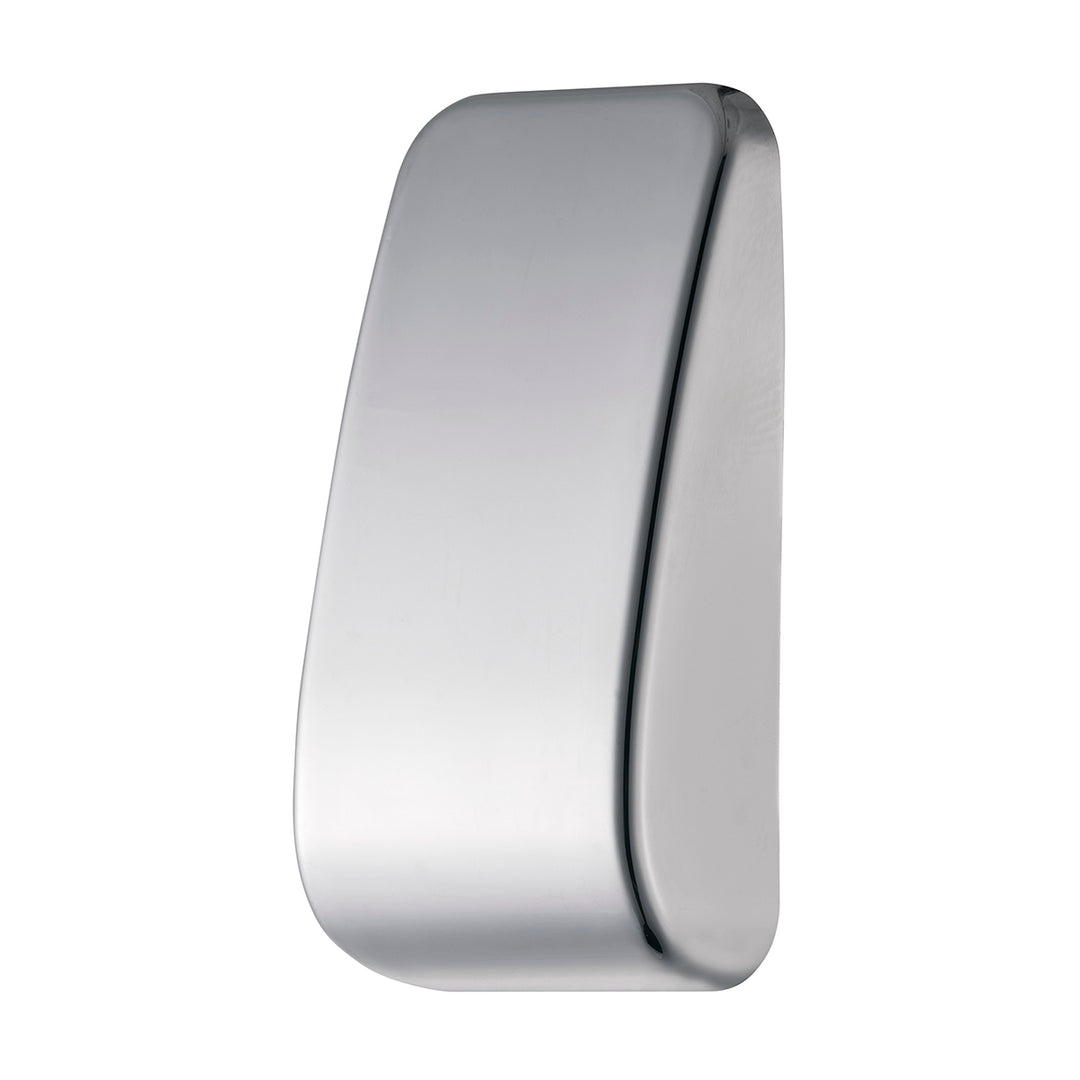 Chrome Plastic Blank Switch Covers For Kenworth T680, T880, W990 (Card Of 2)