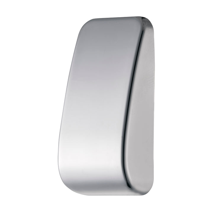 Chrome Plastic Blank Switch Covers For Kenworth T680, T880, W990 (Card Of 2)